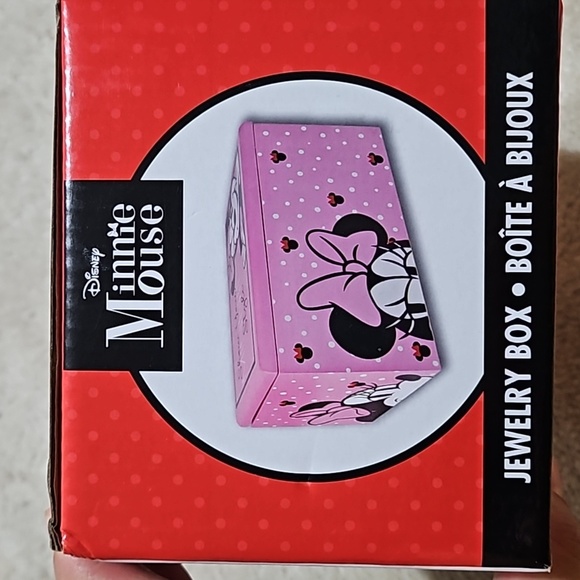 Disney Minnie Mouse Jewelry Box  7.08in x 4.52in x 3.81 in - Picture 3 of 6